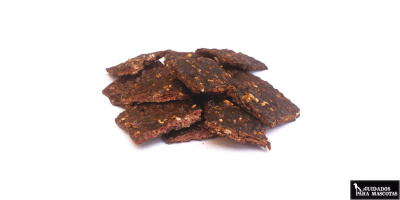 Snacks de hígado y avena