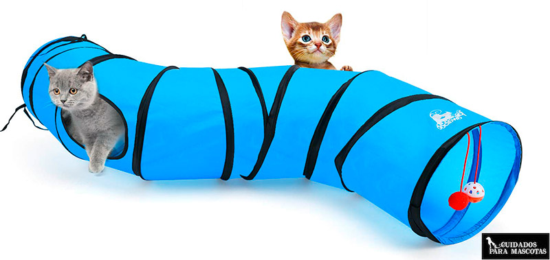 Túneles para gatos plegables